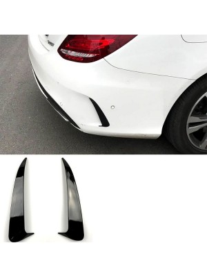 Spoilery do zadního nárazníku Mercedes Benz C S205 (aero flaps)